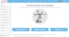 Desktop Screenshot of eurekaleuven.be